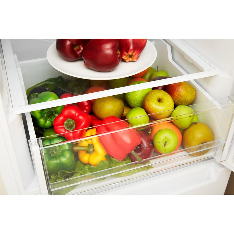 Indesit-Lodowka-z-zamrażarką-Wolnostojące-LR6-S1-W-Biel-Dwudrzwiow-y-a-Drawer