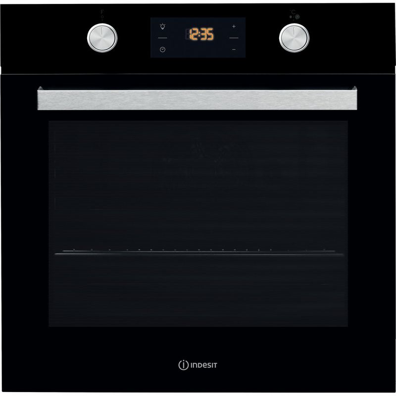 Indesit-Piekarnik-Do-zabudowy-IFW-6841-JH-BL-Elektryczny-A--Frontal