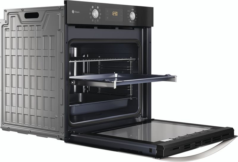 Indesit Piekarnik Do zabudowy IFWS 4841 JH BL Elektryczny A+ Perspective open
