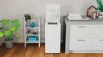 Indesit Pralka Wolnostojące BTW L50300 PL/N Biel Ładowana od góry D Lifestyle frontal open