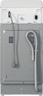 Indesit Pralka Wolnostojące BTW L50300 PL/N Biel Ładowana od góry D Back / Lateral