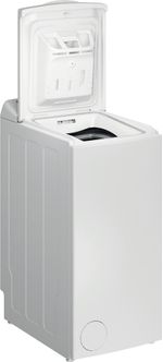 Indesit Pralka Wolnostojące BTW  W S60300 PL/N Biel Ładowana od góry D Perspective open
