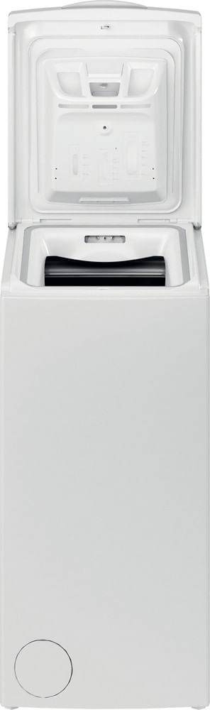 Indesit-Pralka-Wolnostojące-BTW--W-S60300-PL-N-Biel-Ładowana-od-gory-D-Frontal-open