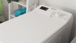 Indesit Pralka Wolnostojące BTW  W S60300 PL/N Biel Ładowana od góry D Lifestyle perspective