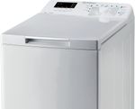 Indesit Pralka Wolnostojące BTW  W S60300 PL/N Biel Ładowana od góry D Control panel