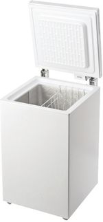 Indesit Zamrażarka Wolnostojące OS 1A 100 2 Biel Perspective open