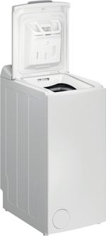 Indesit Pralka Wolnostojące BTW S6230P PL/N Biel Ładowana od góry D Perspective open