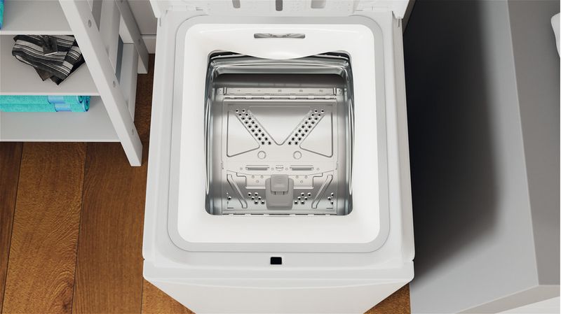 Indesit Pralka Wolnostojące BTW S6230P PL/N Biel Ładowana od góry D Drawer