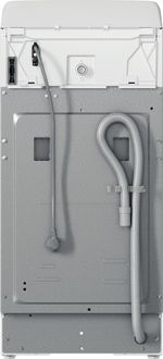 Indesit Pralka Wolnostojące BTW S6230P PL/N Biel Ładowana od góry D Back / Lateral
