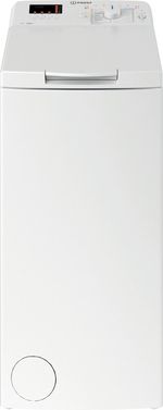 Indesit Pralka Wolnostojące BTW S72200 EU/N Biel Ładowana od góry E Frontal