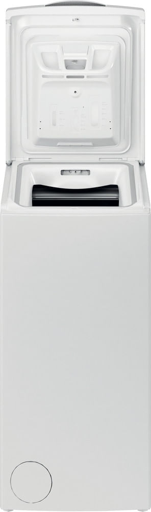 Indesit Pralka Wolnostojące BTW S72200 EU/N Biel Ładowana od góry E Frontal open