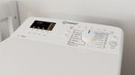 Indesit Pralka Wolnostojące BTW S72200 EU/N Biel Ładowana od góry E Lifestyle control panel