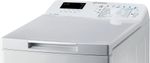 Indesit Pralka Wolnostojące BTW S72200 EU/N Biel Ładowana od góry E Control panel