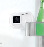 Indesit Lodówka z zamrażarką Wolnostojące LI8 S1E S Srebrny Dwudrzwiow(y)a Control panel