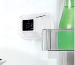 Indesit Lodówka z zamrażarką Wolnostojące LI8 S2E X Inox Dwudrzwiow(y)a Control panel