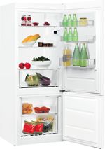 Indesit Lodówka z zamrażarką Wolnostojące LI6 S1E W Biały Dwudrzwiow(y)a Perspective open