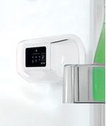 Indesit Lodówka z zamrażarką Wolnostojące LI8 S1E X Inox Dwudrzwiow(y)a Control panel