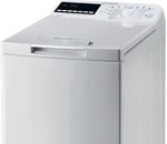 Indesit Pralka Wolnostojące BTWE B7220P PL/N Biel Ładowana od góry E Control panel