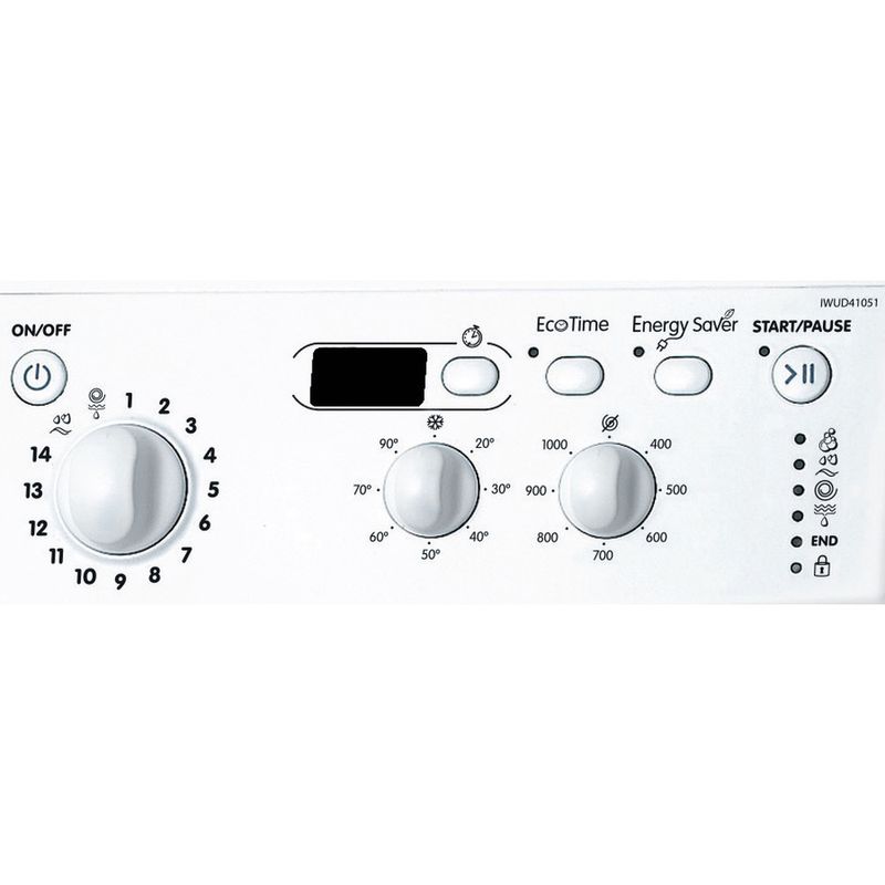 Indesit-Pralka-Wolnostojące-IWUD-41051-C-ECO-EU-Biel-Ładowany-od-frontu-A--Control_Panel