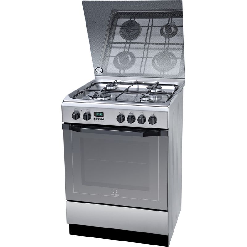 Indesit-Kuchenka-I6TMH6AG-X--U-Inox-Perspective