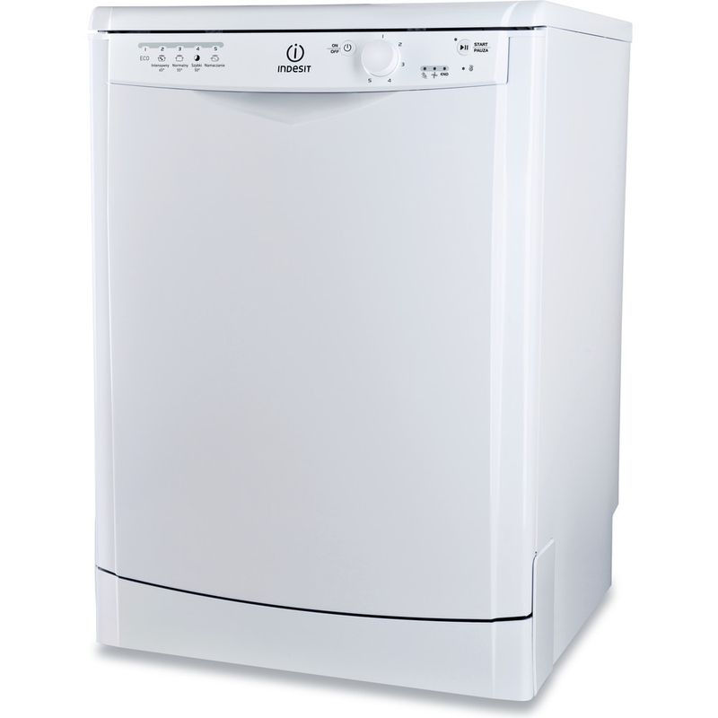 Indesit-Zmywarka-Wolnostojące-DFG-15B1-PL-Wolnostojące-A-Perspective