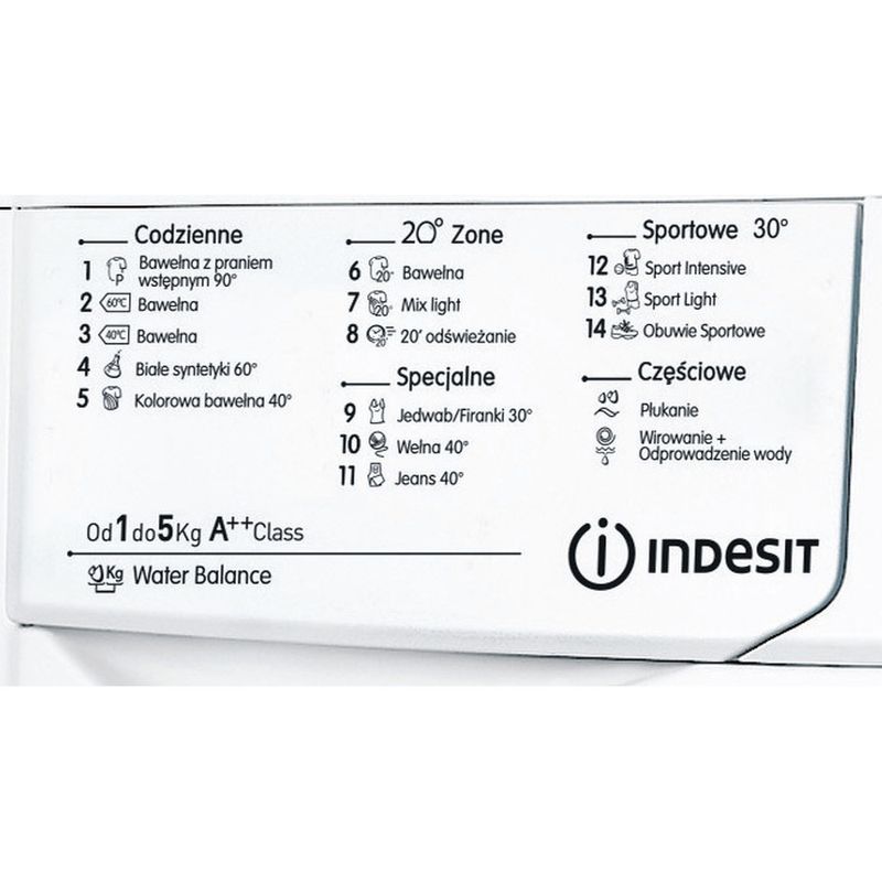 Indesit-Pralka-Wolnostojące-IWSC-51052-C-ECO-PL-Biel-Ładowany-od-frontu-A---Program