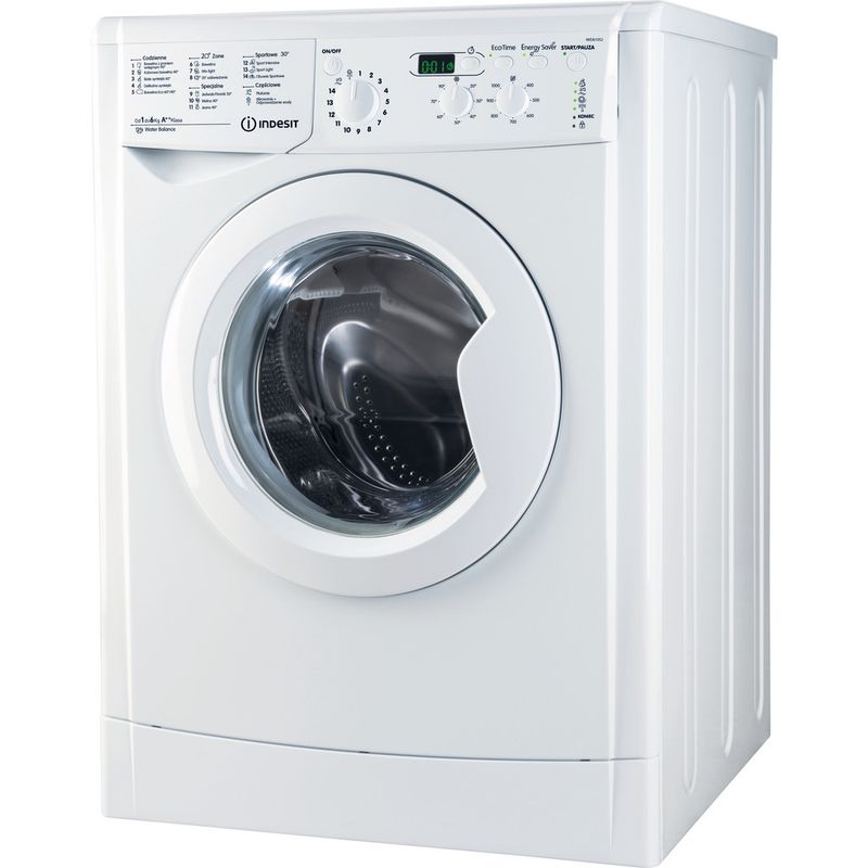 Indesit-Pralka-Wolnostojące-IWD-61052-C-ECO-PL-Biel-Ładowany-od-frontu-A---Perspective