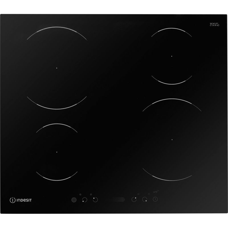 Indesit-Płyta-grzewcza-VIS-640-C-Czarny-Induction-vitroceramic-Frontal