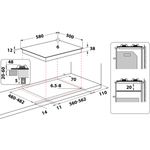 Indesit-Płyta-grzewcza-PAA-642-IX-I-EX-Inox-Gazowy-Technical-drawing