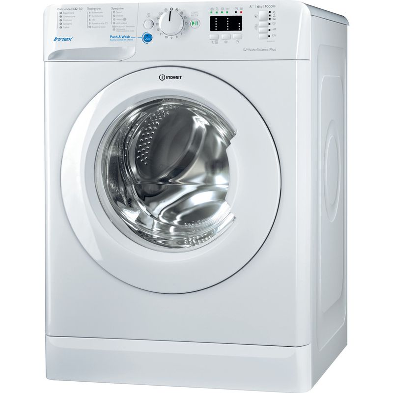 Indesit-Pralka-Wolnostojące-BWSA-61053-W-PL-Biel-Ładowany-od-frontu-A----Perspective