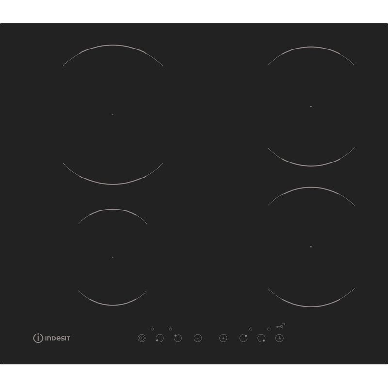 Indesit-Płyta-grzewcza-VIA-640-0-C-Czarny-Induction-vitroceramic-Frontal