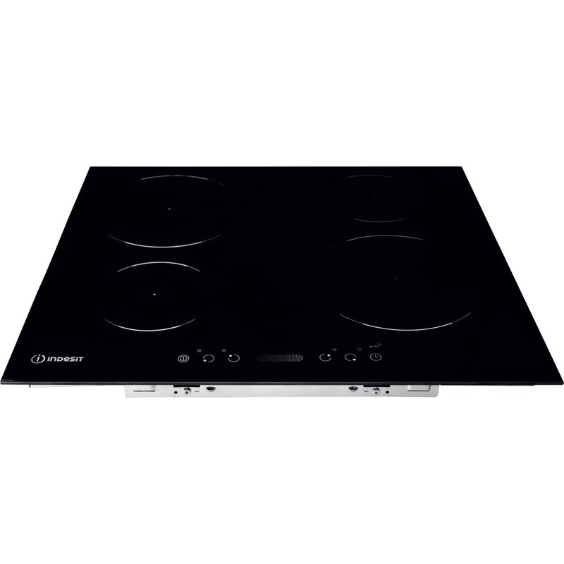 Indesit-Płyta-grzewcza-VIS-640-C-Czarny-Induction-vitroceramic-Frontal-top-down