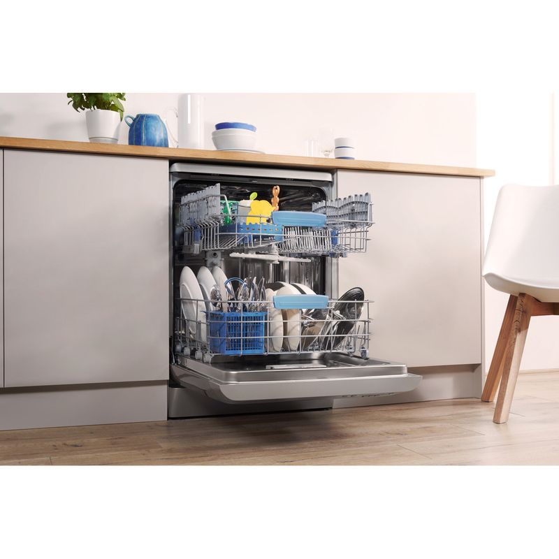 Indesit-Zmywarka-Wolnostojące-DFP-58T94-Z-NX-Wolnostojące-A-Lifestyle-perspective-open