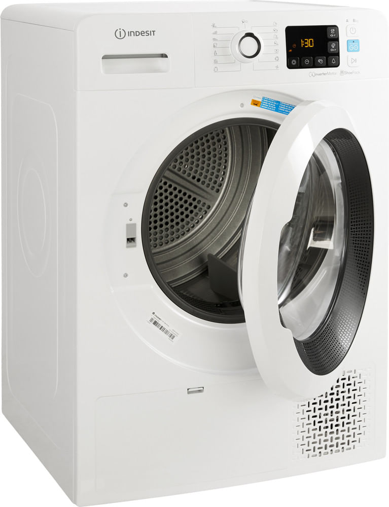 Indesit Suszarka YT M11 82K RX EU Biel Perspective open