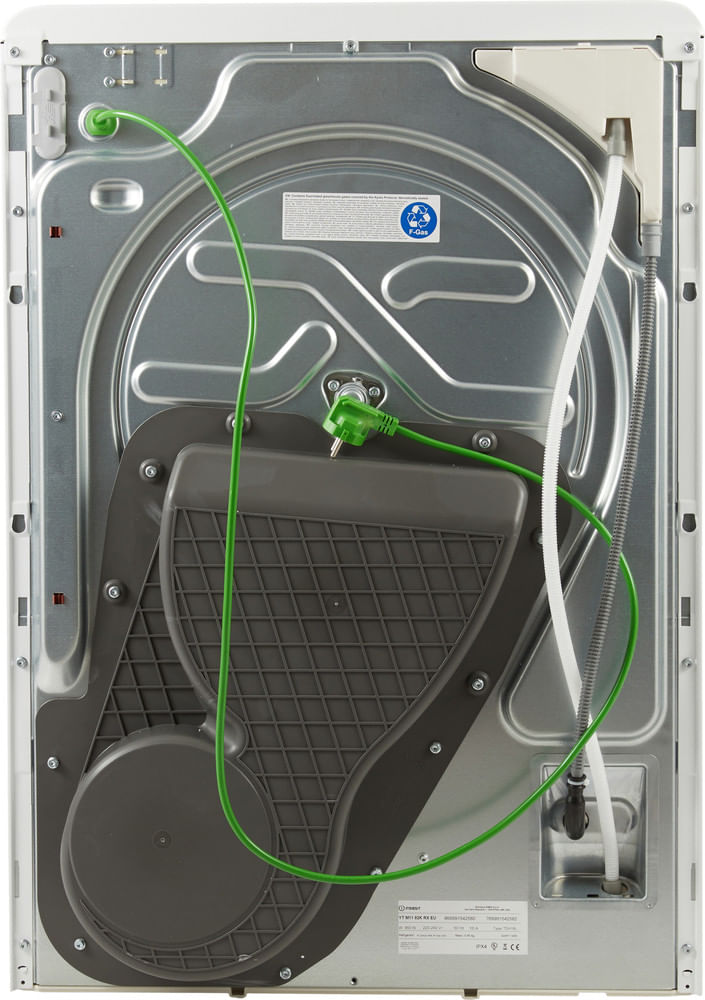 Indesit Suszarka YT M11 82K RX EU Biel Back / Lateral