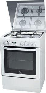 Indesit Kuchenka I6GMH6AG(W)/U Biel Gazowy Perspective