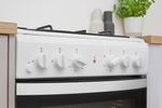 Indesit Kuchenka IS5G4KHW/E Biel Gazowy Lifestyle control panel