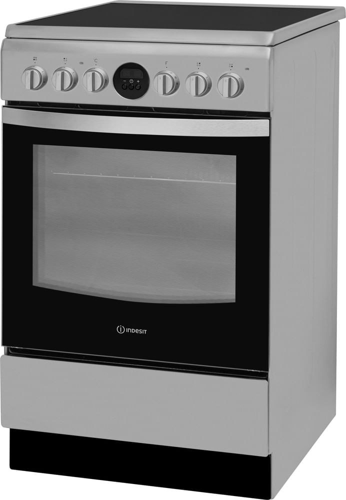 Indesit Kuchenka IS5V8CHX/E Inox Elektryczne Perspective
