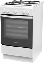 Indesit Kuchenka IS5G0KMW/E Biel Gazowy Perspective