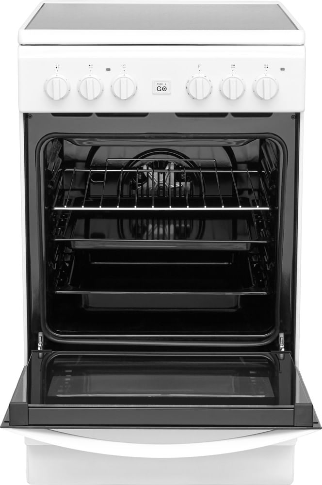 Indesit Kuchenka IS5V8GMW/E Biel Elektryczne Frontal open