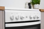 Indesit Kuchenka IS5V8GMW/E Biel Elektryczne Lifestyle control panel