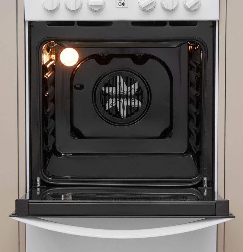 Indesit Kuchenka IS5V8GMW/E Biel Elektryczne Cavity