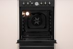 Indesit Kuchenka IS5G8MHA/E Antracyt Gazowy Lifestyle frontal open