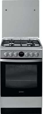 Indesit Kuchenka IS5G8CHX/PO/1 Inox Gazowy Frontal