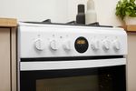 Indesit Kuchenka IS5G8CHW/E Biel Gazowy Lifestyle control panel
