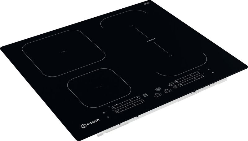 Indesit Płyta grzewcza IB 65B60 NE Czarny Induction vitroceramic Perspective