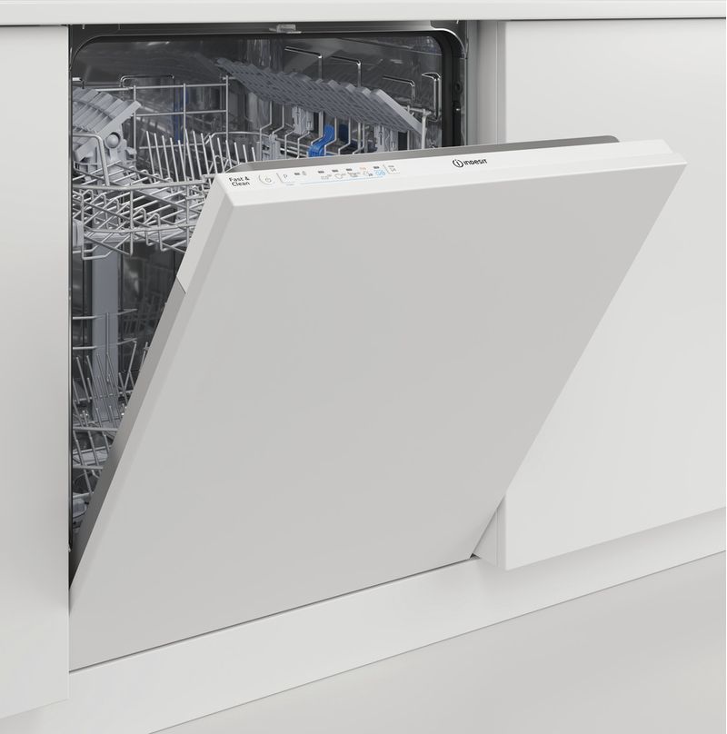 Indesit Zmywarka Do zabudowy DIE 2B19 A Zintegrowane F Lifestyle perspective open