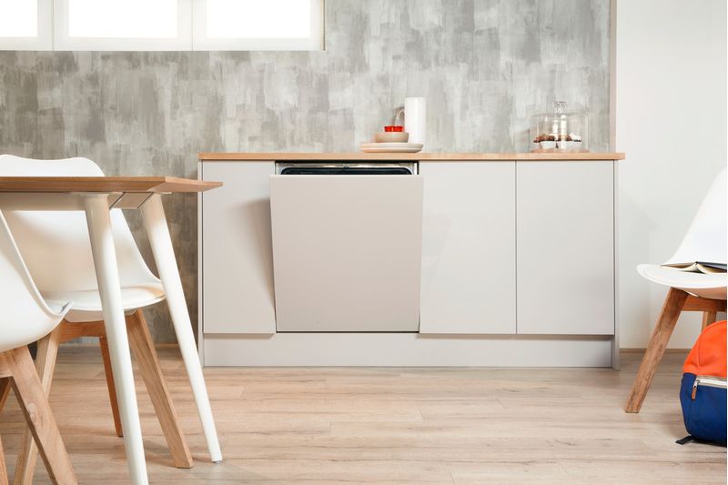 Indesit Zmywarka Do zabudowy DIE 2B19 A Zintegrowane F Lifestyle frontal