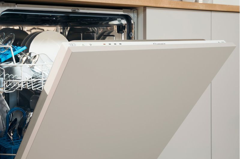 Indesit Zmywarka Do zabudowy DIE 2B19 A Zintegrowane F Lifestyle control panel