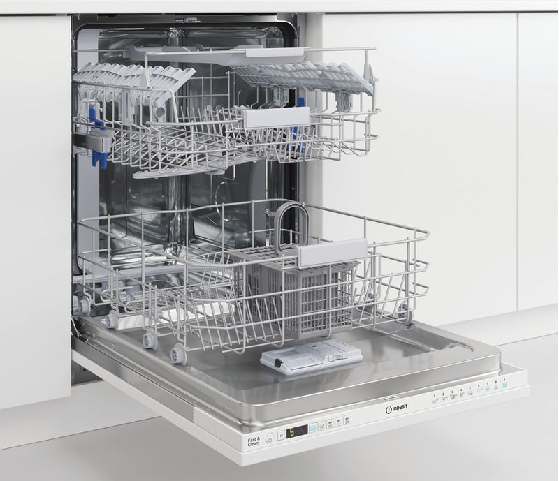Indesit Zmywarka Do zabudowy DIO 3C24 AC E Zintegrowane E Lifestyle perspective open